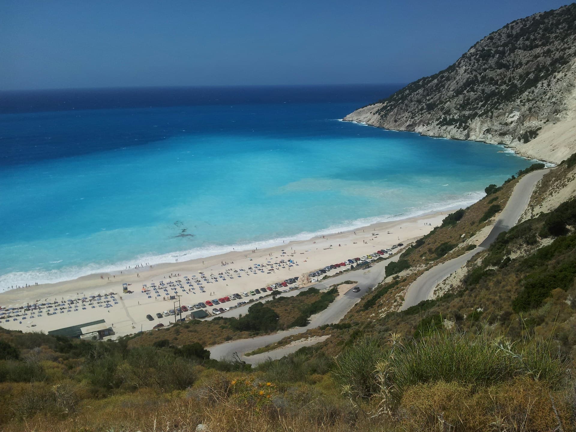 Myrtos beach